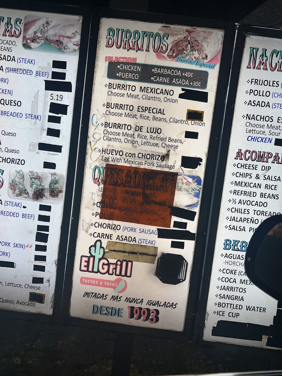 El Grill Menu - Image 5